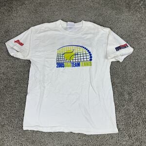 Vintage USA Team Tennis Shirt Mens Large Tennis Staff 2005 USTA Graphic Tee